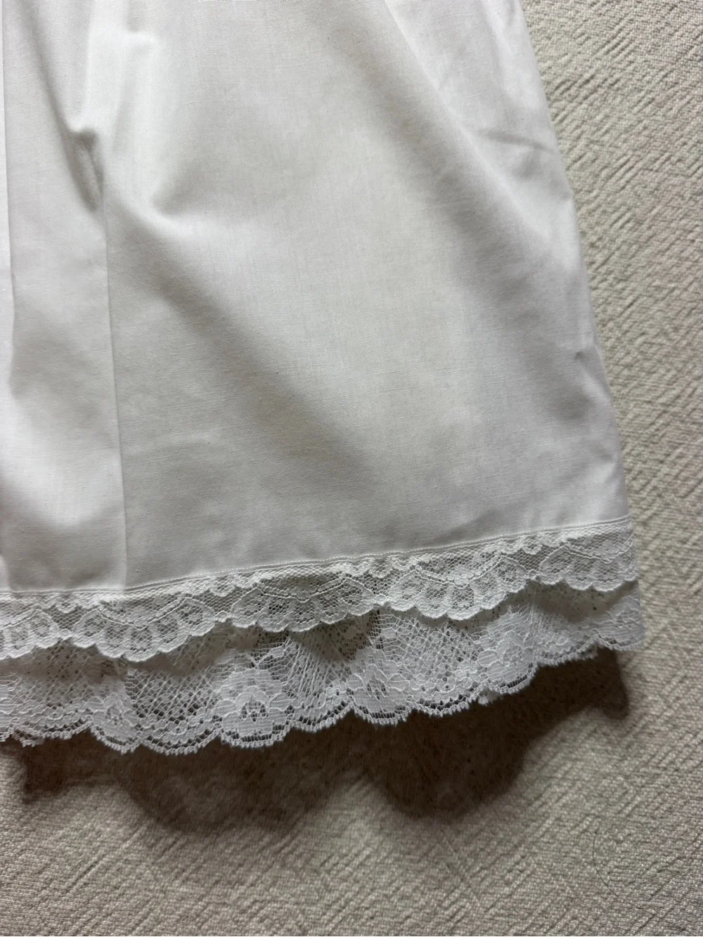 VTG 80s Jessica McClintock White Embroidered Flower Girl Church Dress 12